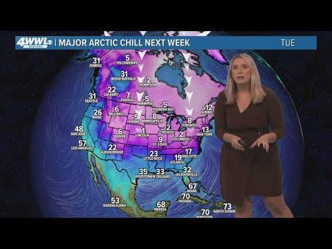 New Orleans Weather: Cool midweek then warming up with rain Saturday, bitter cold next week