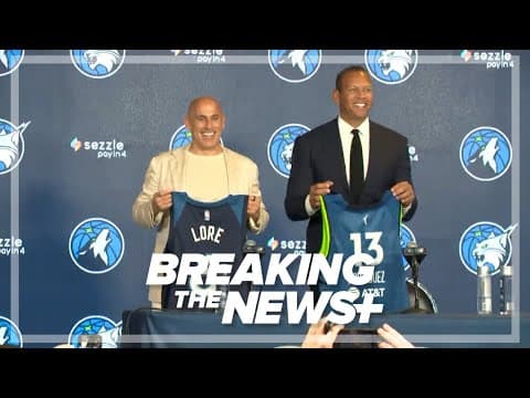 Breaking the News Plus | ARod and Marc Lore Introduced as New Wolves/Lynx Owners
