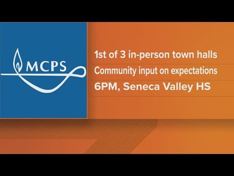 Montgomery Co. hosts townhall for superintendent search