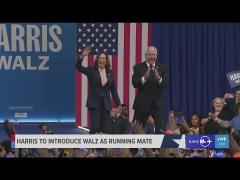 WATCH: VP Kamala Harris, Gov. Tim Walz speak at rally in Philadelphia