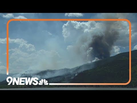 Interlaken Fire has now burned nearly 600 acres