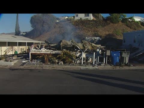 Multiple homes destroyed following vegetation fire in Lakeside, forward progress stopped | 6 p.m. up