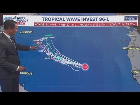 Tracking the Tropics: NHC monitoring 2 systems in the Atlantic; No current threat to the U.S