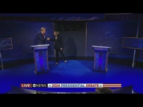 Donald Trump, Kamala Harris met in first presidential debate