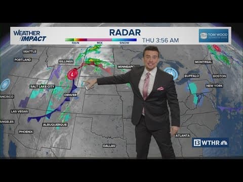 Quiet end to the week for Indiana, but rain and thunder will move in this weekend