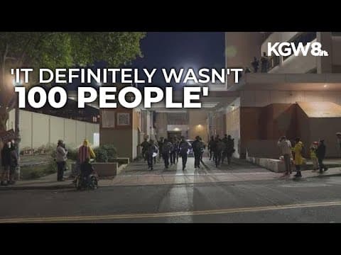 DHS claims around Portland ICE facility Tuesday arrests appear to not reflect reality