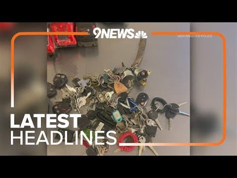 Latest headlines | 3 suspected car thieves arrested as police recover more than a dozen key fobs