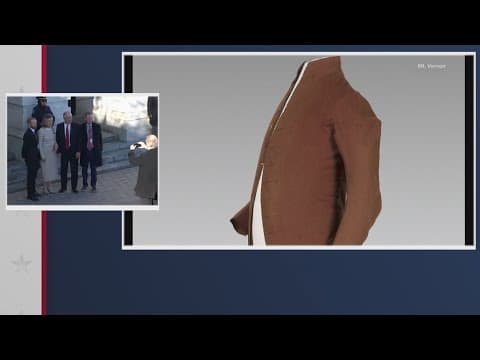 Mount Vernon to display rare George Washington artifacts from first Inauguration