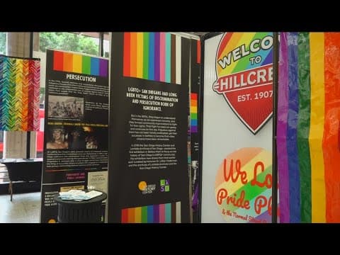 San Diego city hall opens free LGBTQ+ history exhibit for LGBTQ October History Month