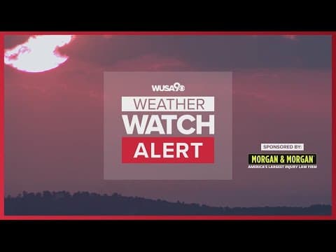DMV Morning Forecast October 14 -- Weather Watch Alert