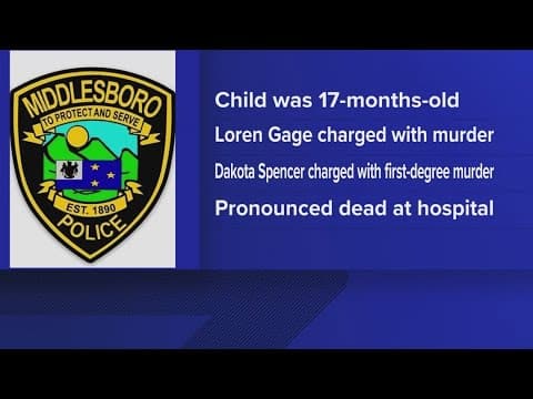 MPD: Middlesboro parents indicted in death of 17-month-old