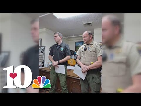 Unicoi Co. deputy who saved man's life in July loses home to Hurricane Helene