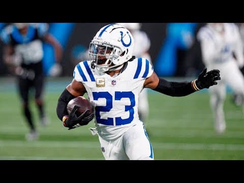 Live interview with Colts cornerback Kenny Moore II after loss to Vikings