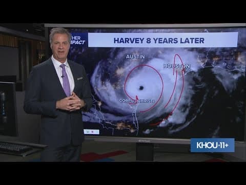 Tropical update: Tracking the tropics, plus a look back at Hurricane Harvey 8 years later