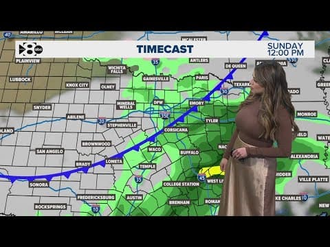 DFW Weather | Another freeze Thursday night, rain this weekend into next week