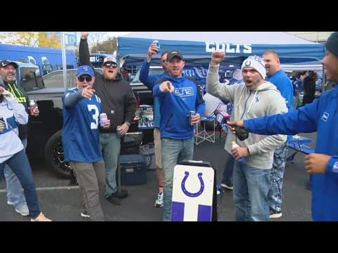 Live: Roof is open, fans are hype before Colts vs. Browns game
