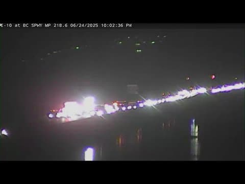 Vehicle fire causes major backup on I-10 East at Bonnet Carré Spillway Bridge