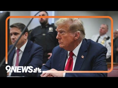 Trump's historic hush-money trial gets underway; 1st day ends without any jurors being picked