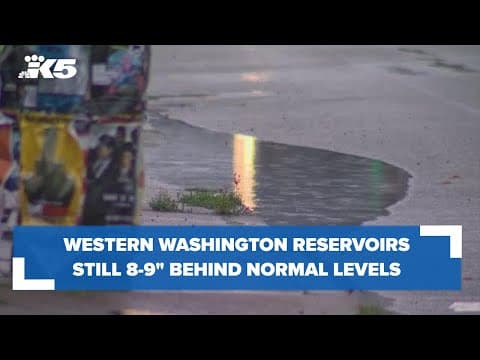 "Still got a long ways to go" to replenish depleted reservoirs