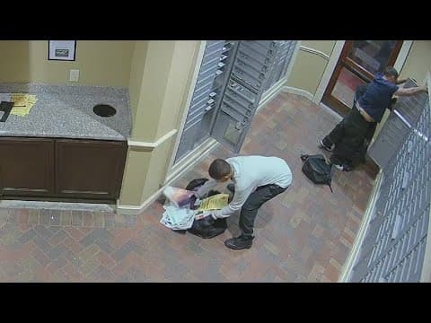 Recognize them? The U.S. Post Office is offering a $100K reward in multiple cases of stolen mail