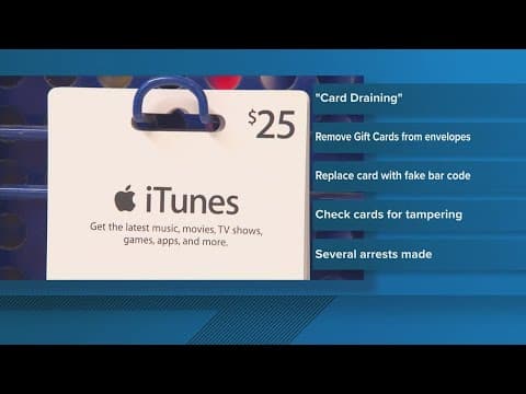 Watch out for this gift card scam when shopping for presents