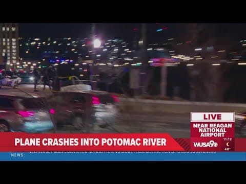 Plane crashes into Potomac River