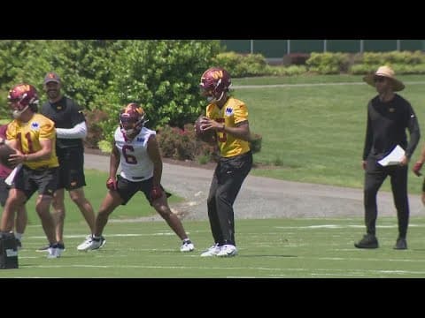 Washington Commanders rookie minicamp gets underway