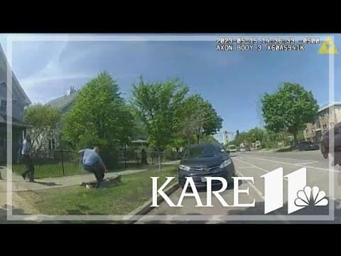 Bodycam video of MPD Chief O'Hara running down carjacking suspect