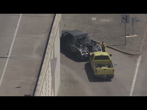 Houston police investigating bomb threat that shut down eastbound lanes of Katy Freeway