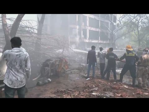 Air India flight to London crashes with more than 240 people onboard | Breaking News