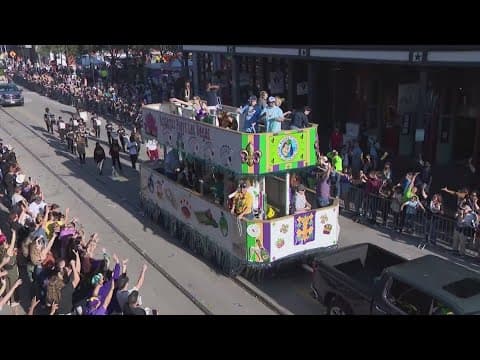 Thousands flock to Galveston for 114th annual Mardi Gras festivities
