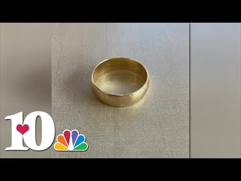 Man looking for the owner of found wedding ring