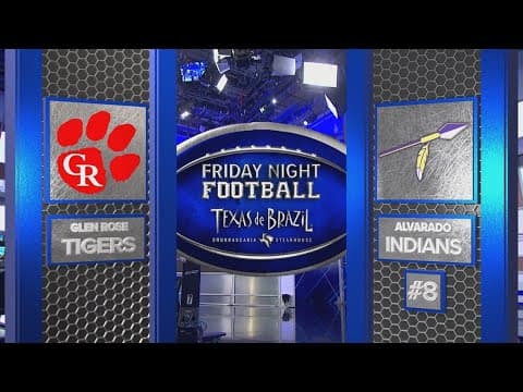 Friday Night Football Preview:  Glen Rose at #8 Alvarado