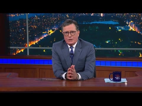 Stephen Colbert to say goodbye as 'Late Show' gets canceled