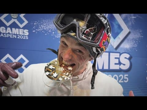 Lawrenceburg native wins gold at X Games Aspen in Ski SuperPipe