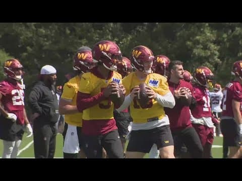 Commanders bring high energy to the field ahead of Sunday's kickoff against the Buccaneers