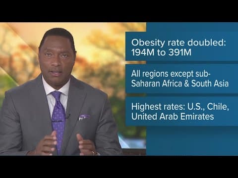 More children and teens worldwide are obese