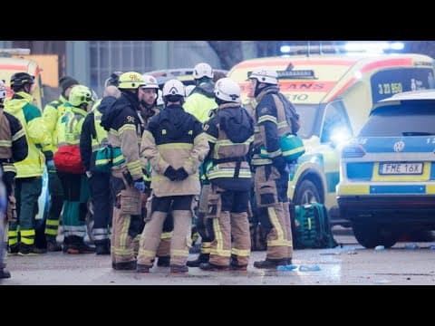 At least 9 killed at adult education center in Sweden