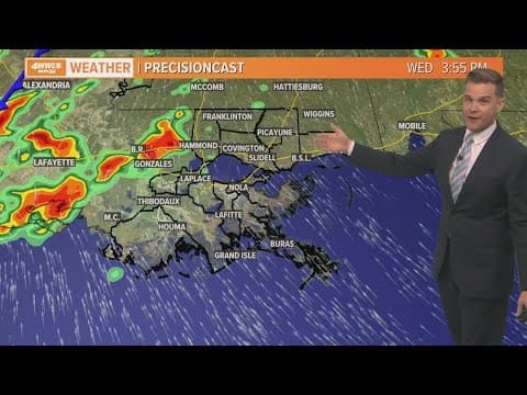 Severe storms possible this evening