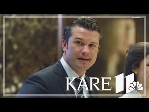 Fox News Host Peter Hegseth tapped for Trump's cabinet