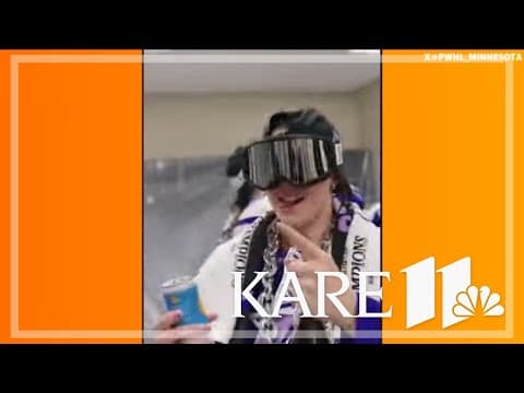 Minnesota Frost and fans celebrate PWHL championship win