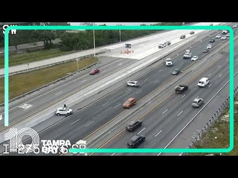 TRAFFIC ALERT: Crash on I-275 northbound in Hillsborough County causes delays