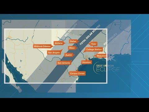 Texas has the most AirBnB's booked for April solar eclipse