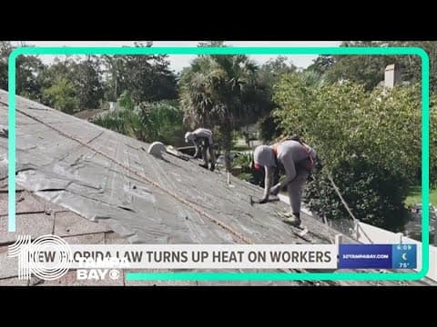 New Florida law addresses heat protections for workers