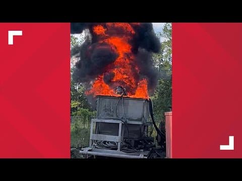 Cleveland firefighters ask residents near oil well fire to shelter in place