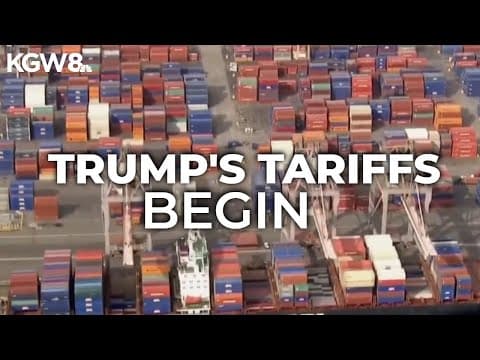 Trump imposes tariffs on Canada, Mexico and China