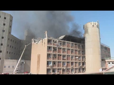 Main hospital in Israel hit by Iranian strike
