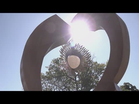 Where you can enjoy a nice walk, outdoor art in Maryville