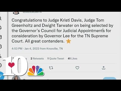 Names sent to Gov. Lee for Supreme Court spot