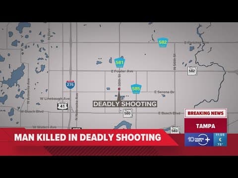 Man killed in shooting at Tampa apartment complex